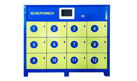 What is the operating mode of the battery swapping cabinet for electric scooters?