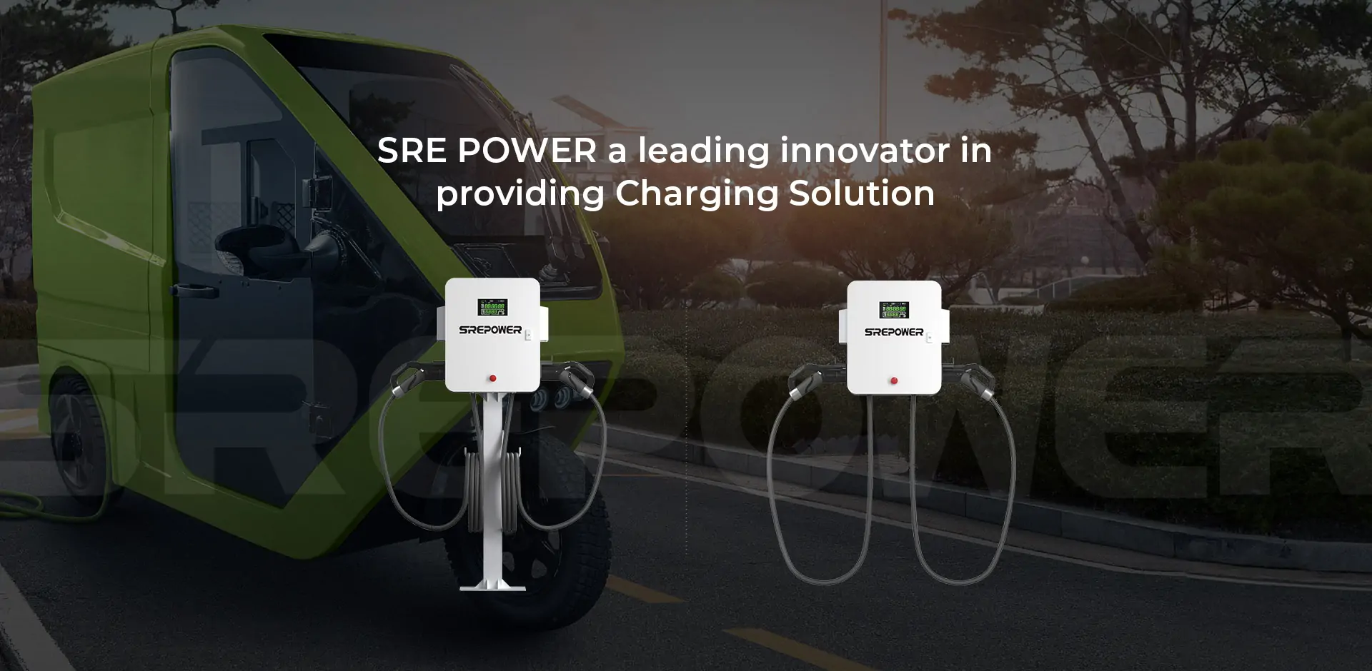 12KW AC Column Charging Station