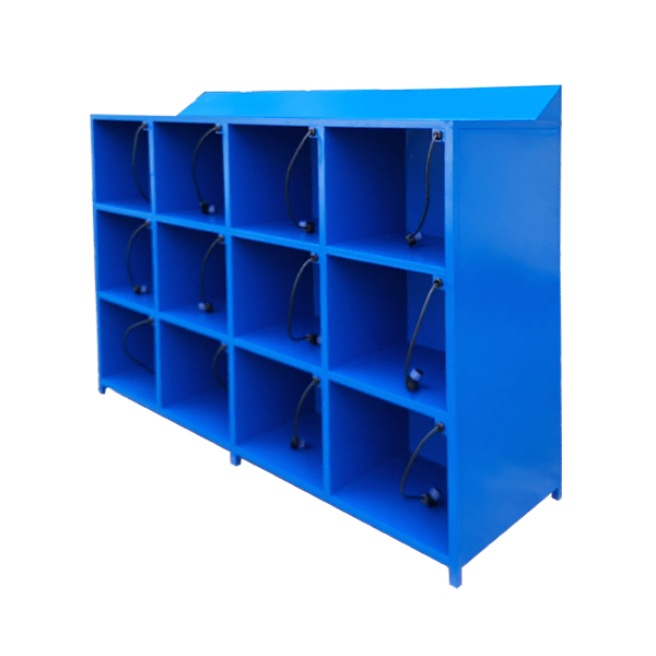 12 Gabinetes Estación de intercambio inteligente de rack de carga