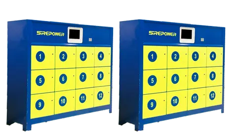 The usage process of Srepower intelligent battery swapping cabinet.