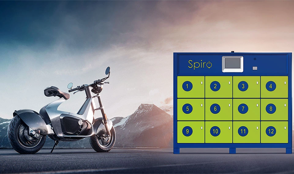 Spiro and SRE Power's battery swap station project