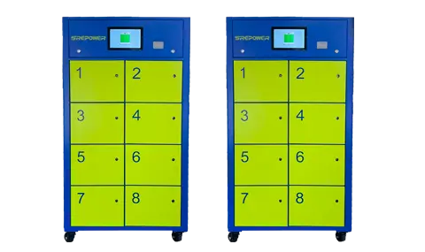 Entering the new energy two wheeled electric vehicle battery swapping cabinet?