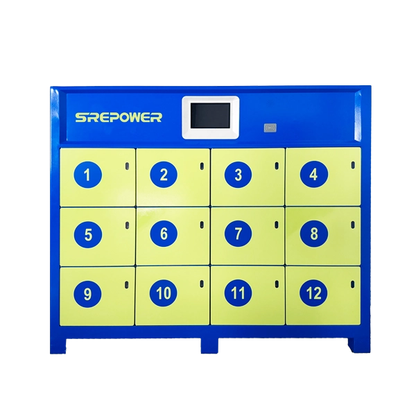 Estación de intercambio de batería de 12 gabinetes 15.8KW
